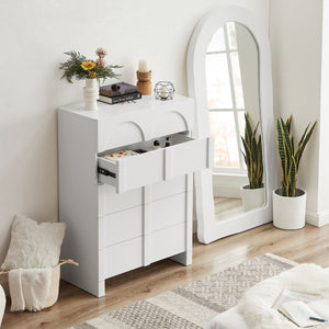 Dome White 5 Chest Of Drawers