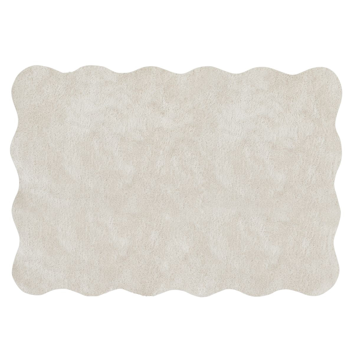 Jeremy Wave Shaped Fluffy Rug 160 Cm