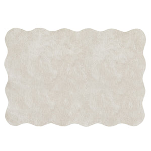 Jeremy Wave Shaped Fluffy Rug 160 Cm