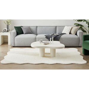 Jeremy Wave Shaped Fluffy Rug 160 Cm