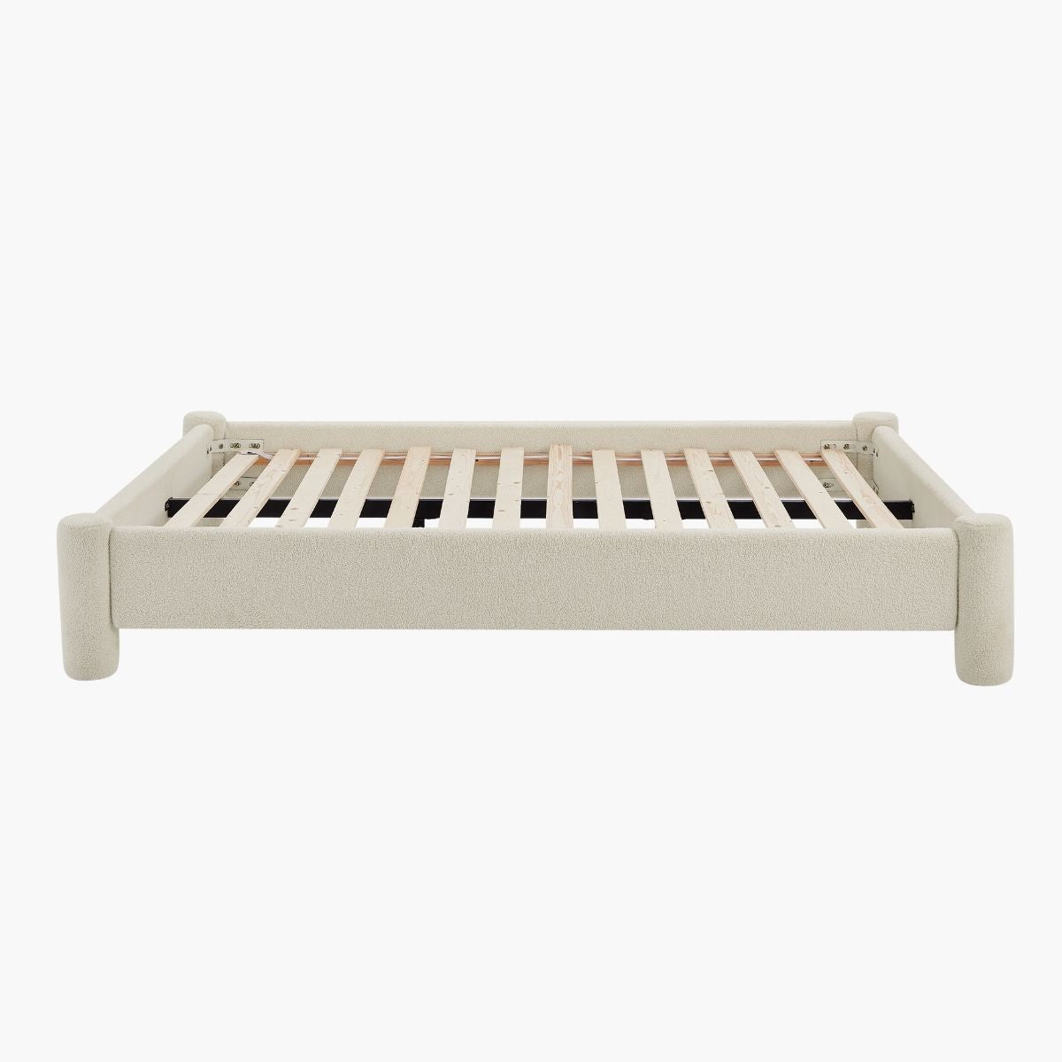 Zara Modern Boucle Fabric Bed Base King