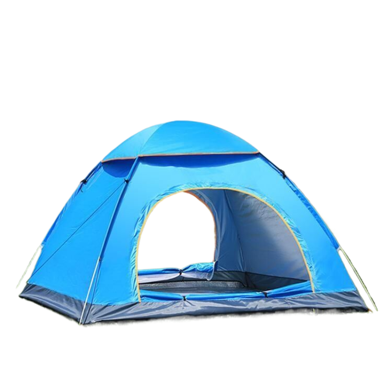 1 2 People A Single Door Blue Tent 200 X 140 110Cm