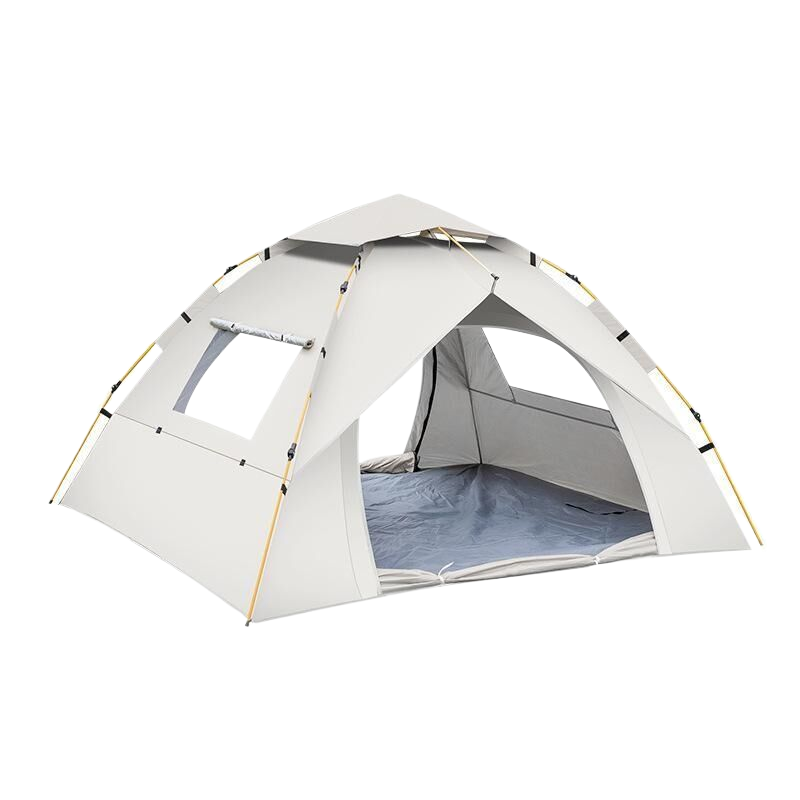 Single Layer White Tent 3 4 People: 210*200*135Cm