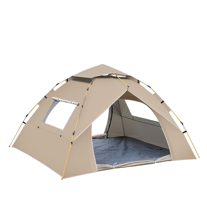 Single Story Tent With Two Doors And Windows Small Size (200X150x125cm)