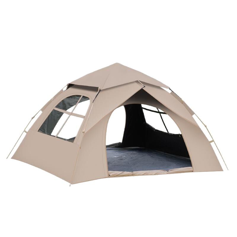 Colorful Tent With Two Doors And Windows Large Size (210X200x135cm) Perfect For Outdoor Adventures