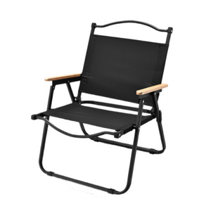 Portable Camping Cryt Chair Carbon Steel Black 60 X 52 42Cm