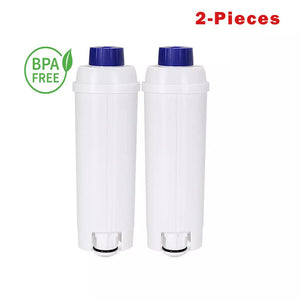 2Pcs Pack Delonghi Dlsc002 Carbon Filter Replacement Water For Coffee Machines Active Purification