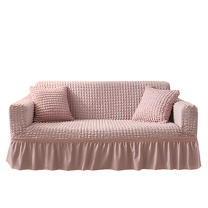 Elastic Sofa Cover Pink (305 X 360Cm)