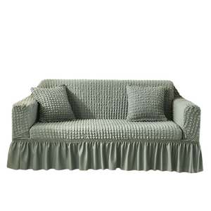 Elastic Sofa Cover Green (235 X 300Cm)