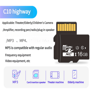 2Pcs 16Gb Micro Sd Card C10 High Speed Memory Ideal For Mp3 Players Cameras Radios And More