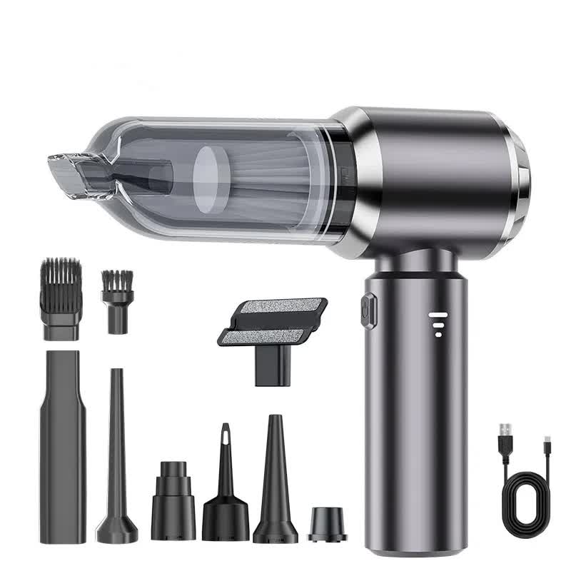 Gray St 6653Plus Cordless Handheld Vacuum Cleaner 16000Pa Suction 2000Mah Battery Type Rechargeable