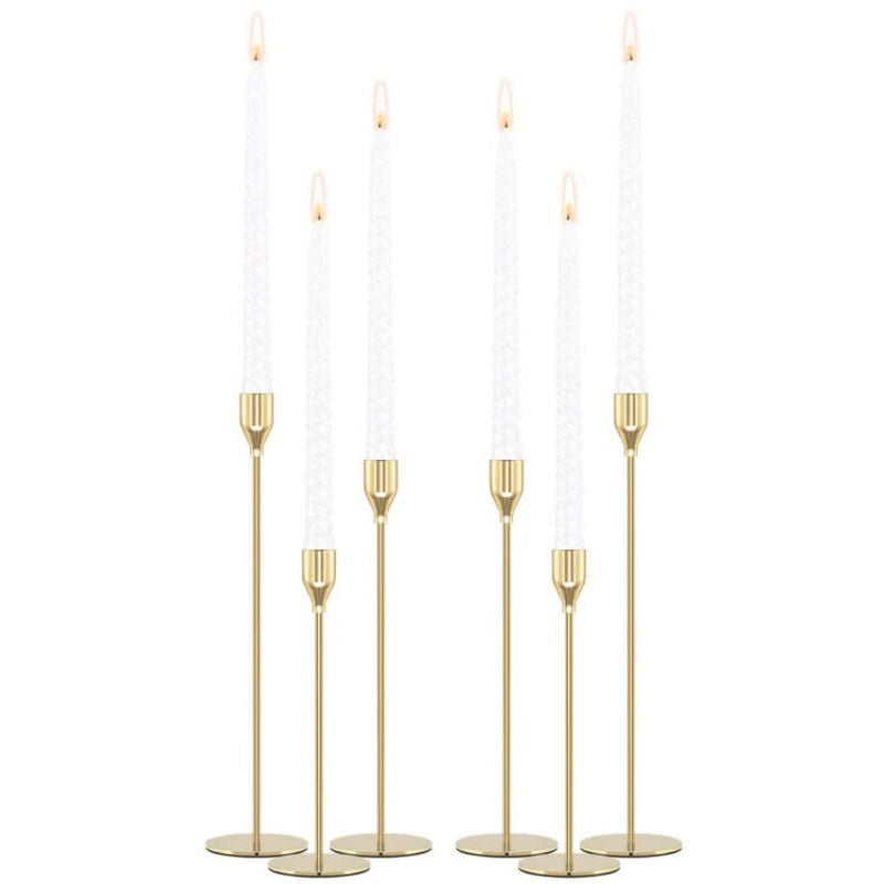 Minimalist Gold Metal Candle Holder Set 3 Piece Romantic Cup For Living Room Decor Elegant Dinner Table Accent