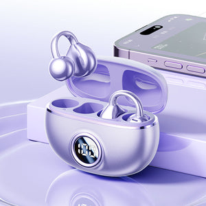 Purple M97 Spherical Ows Plated Over Ear Bluetooth Earphones Stylish Design Superior Sound Quality Comfortable Fit