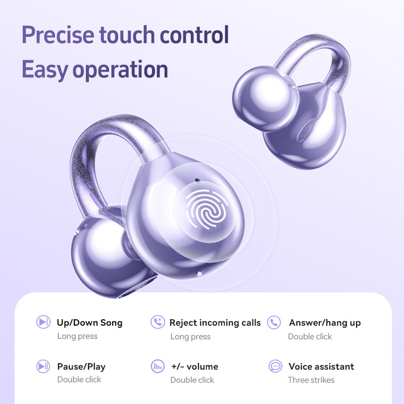 Purple M97 Spherical Ows Plated Over Ear Bluetooth Earphones Stylish Design Superior Sound Quality Comfortable Fit