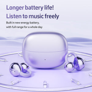 Purple M108 Spherical Ows Over Ear Bluetooth Earphones Stylish Design Premium Sound Wireless Convenience