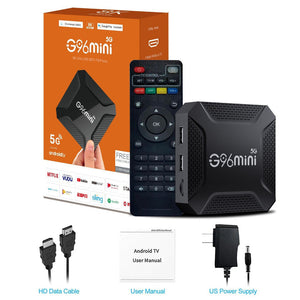 G96mini 5G Android Tv Box Rk3228 Processor 8K Hd 13.0 Wifi Smart Box(4G+32G)