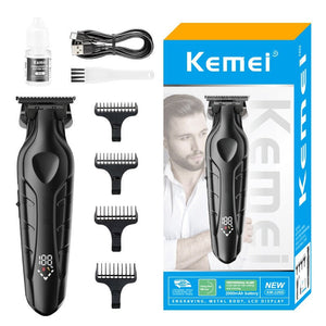 Km 2269 Professional Hair Clipper Cordless Electric Trimmer For Precision Haircutting And Styling