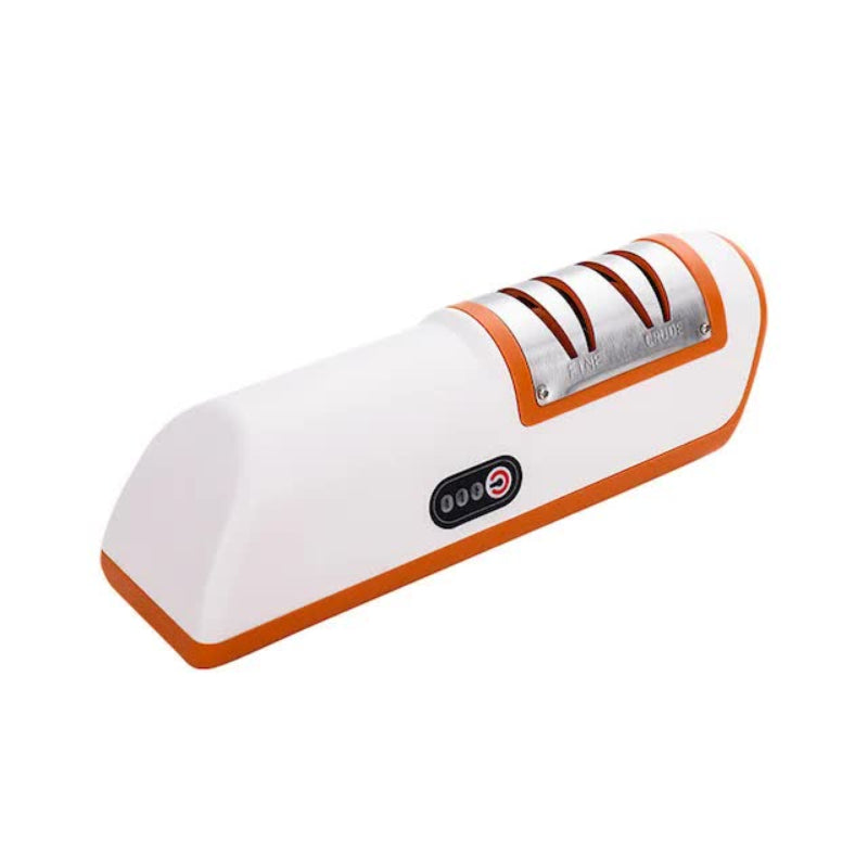 Orange Electric Knife Sharpener Stone High Speed Diamond Grinding Wheel Efficient And Easy To Use Blade Sharpening Tool