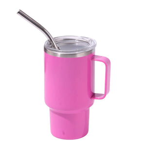 3Oz Plum Sublimation Mini Car Cup 304 Stainless Steel Straw Beer Portable Insulated Whiskey Shot Glass Perfect For On Th