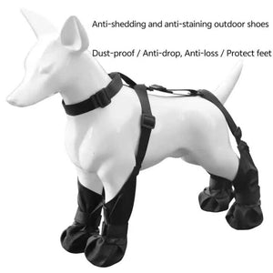 S Waterproof Non Slip Dog Shoes All Season Boots For Protection Anti Pet Footwear Durable And Comfortable