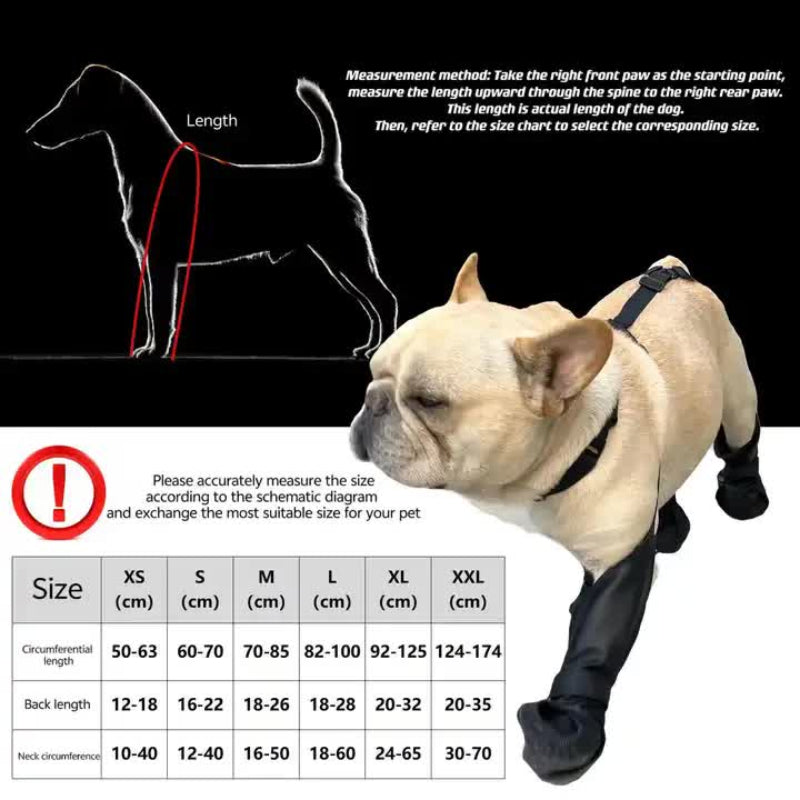 S Waterproof Non Slip Dog Shoes All Season Boots For Protection Anti Pet Footwear Durable And Comfortable