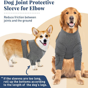 S Pet Front Leg Protective Sleeve A Elastic Dog Guard For Post Surgery Protection Prevents Licking And Biting