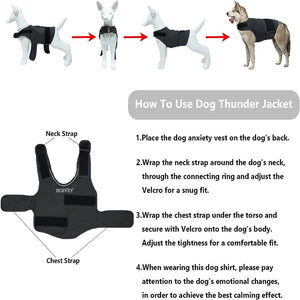 Xl Dog Vest Jacket Warm Soft And Comfortable Coat For Winter Calming Insulating Apparel