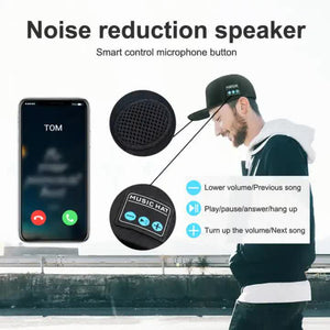 Navy Blue Wireless Speaker Hat Bluetooth 5.4 Baseball Cap With Dual Speakers For Outdoor Sports And Music Hands Free Aud