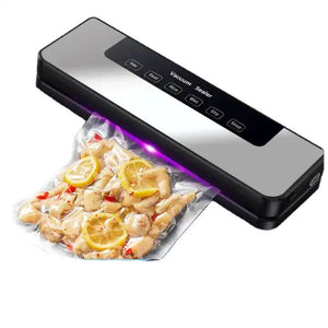 Home Use Automatic Vacuum Sealer Food Packaging Machine Small Sealing For Dry And Wet Compression