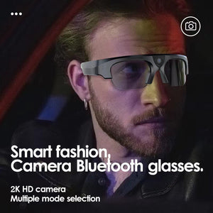 64Gb Storage 4K Smart Bluetooth Glasses With Camera Multifunctional Dash And Live Streaming