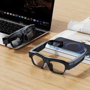 4K Smart Bluetooth Glasses With Camera 64Gb Storage Multifunctional Video Recording And Live Streaming