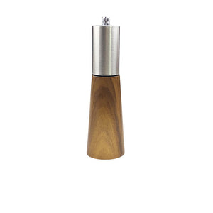 Natural Colour Acacia Wood Pepper Grinder Manual Multi Purpose Spice Mill Kitchen Seasoning Tool