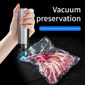 Handheld Vacuum Sealer For Food Preservation Portable Pump Bags And Mason Jars