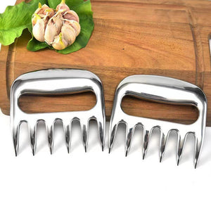 Stainless Steel Meat Shredding Claws Multipurpose Bbq Tool For Pulled Chicken And Pork