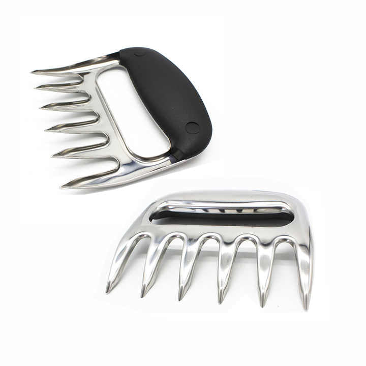 Stainless Steel Meat Shredding Claws Multipurpose Bbq Tool For Pulled Chicken And Pork