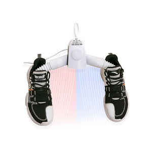 Pink Portable Intelligent Clothes Drying Hanger Quick With 3D Airflow For Travel And Home