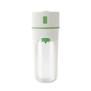 Green Portable Blender Bottle Rechargeable Mini For Diy Juices And Smoothies