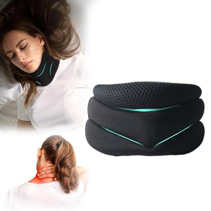 Adjustable Neck Brace With V Shape Design Cervical Spine Support For Pain Relief And Posture Correction