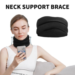 Adjustable Neck Brace With V Shape Design Cervical Spine Support For Pain Relief And Posture Correction