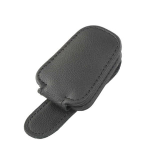 2Pcs Black Car Sun Visor Glasses Holder Universal Sunglasses Clip For Secure Storage