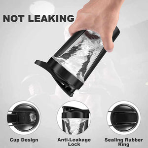 Black Usb Rechargeable Automatic Stirring Cup Leak Proof Temperature Resistant And Shockproof Electric Coffee Protein Mi