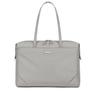 Grey Women's Work Tote Bag New Fashionable Laptop Large Capacity Business Briefcase Commute & Office