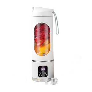 White Portable Rechargeable Juicer Cup New Model Multifunctional Small Blender For Students And Home Use