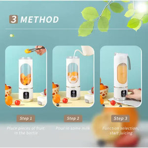 Green Portable Rechargeable Juicer Cup New Model Multifunctional Small Blender For Students And Home Use