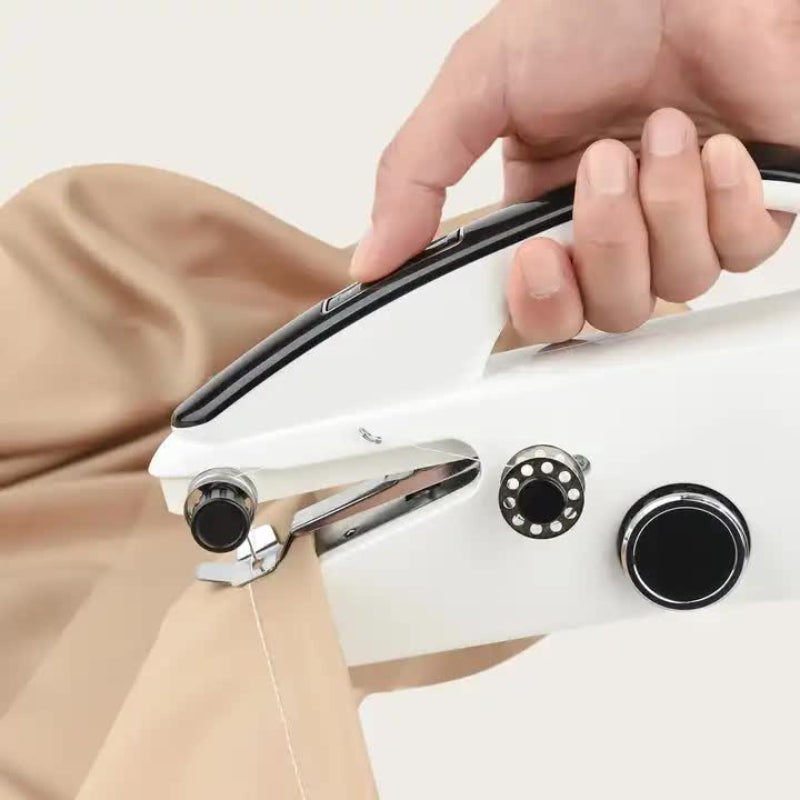 Handheld Mini Sewing Machine Portable Multi Functional Electric With Dual Speed Adjustment For Home Use