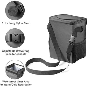 Car Trash Can Waterproof Insulated Cooler Bag Foldable Auto Organizer Multi Purpose