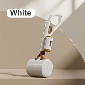 White Portable Dog Poop Scooper With Large 9.5Cm Opening Ergonomic Handle Lightweight 320G Pet Waste Picker For Outdoor