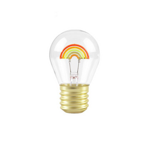 Rainbow Shape Portable Usb Rechargeable Led Bulb Night Light & Festive Decor