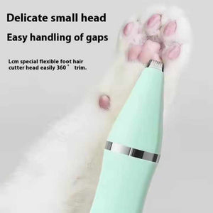 White 4 In 1 Pet Grooming Electric Clippers Professional Rechargeable Trimmer For Dogs & Cats Paw Fur Nail And Ear Care