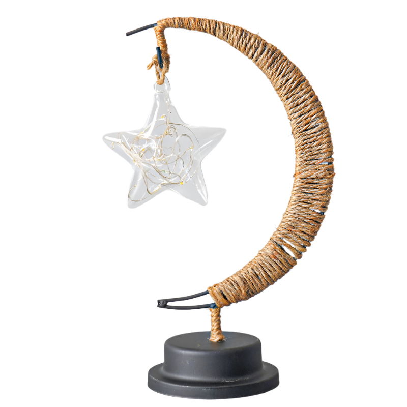 Blue Star Usb Night Light Led Decorative With Glow Powered Perfect For Bedroom Party & Gift